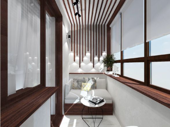 Дизайн-проект балкона площадью 5 м2